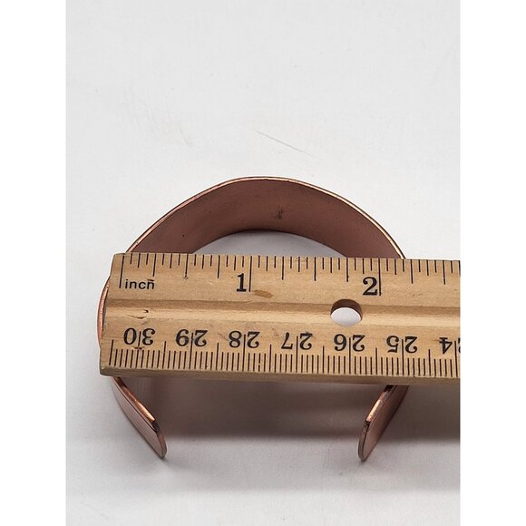 WMCO Vintage Kokopelli Copper Cuff Bracelet Native American Southwestern - Picture 11 of 13